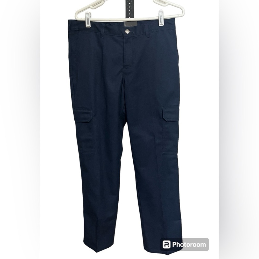 NWT Dickies Blue Industrial Pants Sz 32 X 30